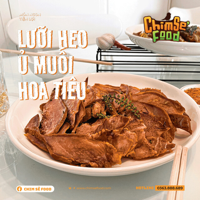 Lưỡi Heo Ủ Muối Hoa Tiêu